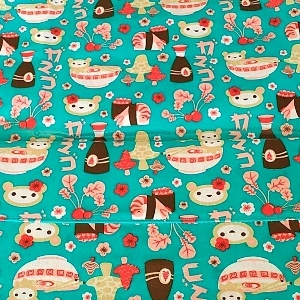Cute Novelty print Vinyl Tote shopping bag - Picture 2 of 7